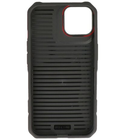 MagSafe Hoesje - Shockproof Back Cover voor de iPhone 11 Pro - Rood