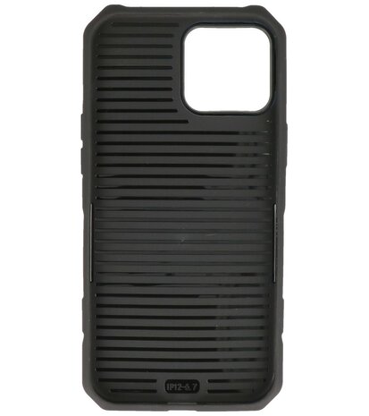 MagSafe Hoesje - Shockproof Back Cover voor de iPhone 12 Pro Max - Navy