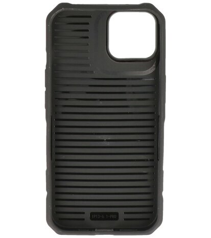 MagSafe Hoesje - Shockproof Back Cover voor de iPhone 13 - Bordeaux Rood