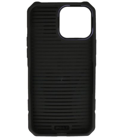 MagSafe Hoesje - Shockproof Back Cover voor de iPhone 13 Pro Max - Paars