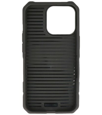 MagSafe Hoesje - Shockproof Back Cover voor de iPhone 13 Pro - Zwart