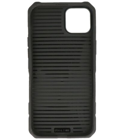 MagSafe Hoesje - Shockproof Back Cover voor de iPhone 14 Plus - Navy