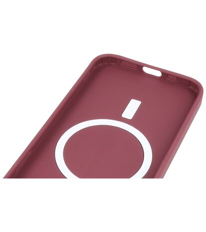 MagSafe Hoesje met Camera Beschermer voor iPhone 11 Pro Bruin