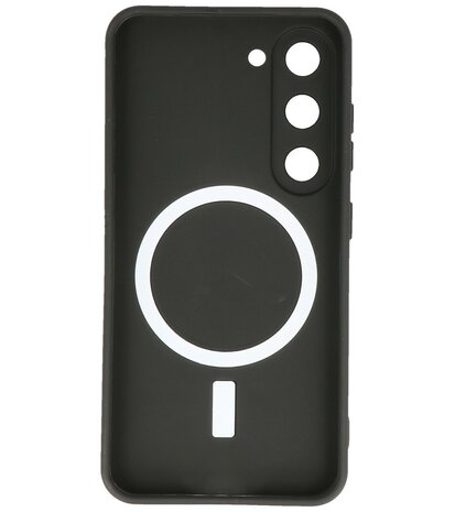 MagSafe Hoesje met Camera Beschermer voor Samsung Galaxy S23 Plus Zwart