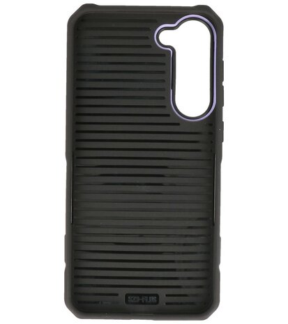 Samsung Galaxy S23 Plus MagSafe Hoesje - Shockproof Back Cover - Paars
