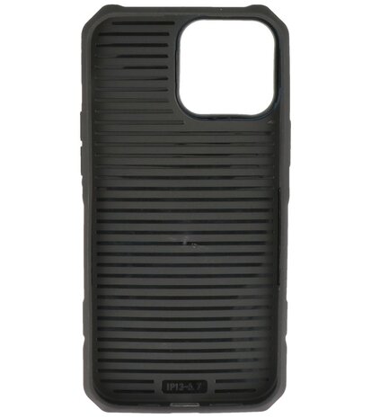 MagSafe Hoesje - Shockproof Back Cover voor de iPhone 14 Pro Max - Navy