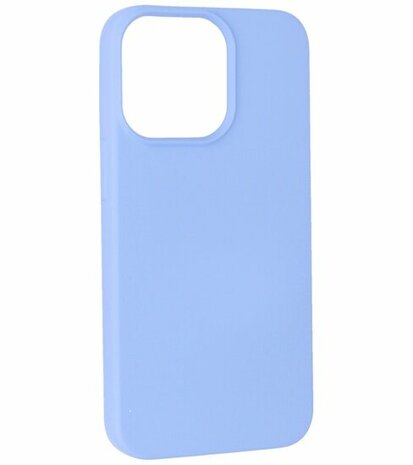 iPhone 15 Pro Max Hoesje - 2.0mm Dikke Fashion Telefoonhoesje Backcover - Paars