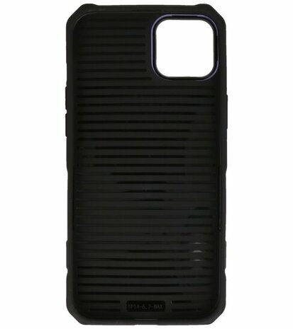 MagSafe Hoesje - Shockproof Back Cover voor de iPhone 15 Plus - Paars
