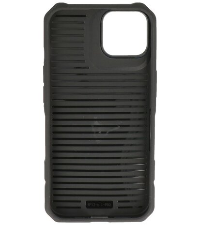 MagSafe Hoesje - Shockproof Back Cover voor de iPhone 15 - Navy