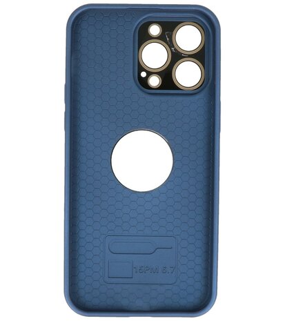 Prime Magsafe Case met Camera Beschermer voor iPhone 15 Pro Max Navy