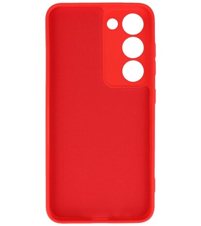 Fashion Color TPU Hoesje Samsung Galaxy S23 FE Rood