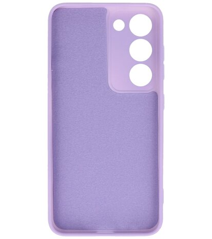 Fashion Color TPU Hoesje Samsung Galaxy S23 FE Paars