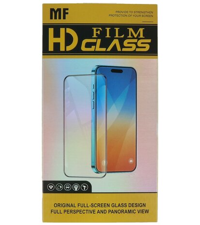 MF Full Tempered Glass voor iPhone 6 Plus - 7 Plus - 8 Plus