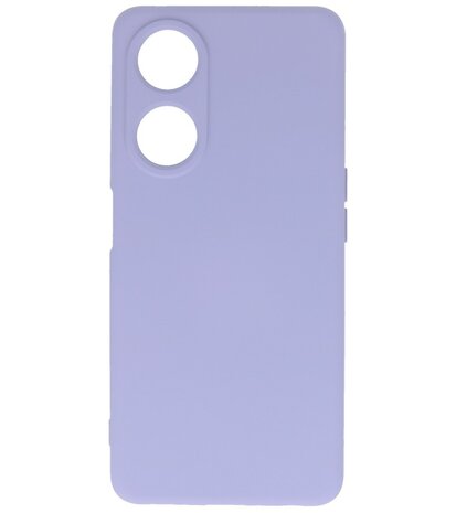 Oppo A98 5G Hoesje Fashion Backcover Telefoonhoesje Paars