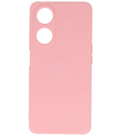 Oppo A98 5G Hoesje Fashion Backcover Telefoonhoesje Roze