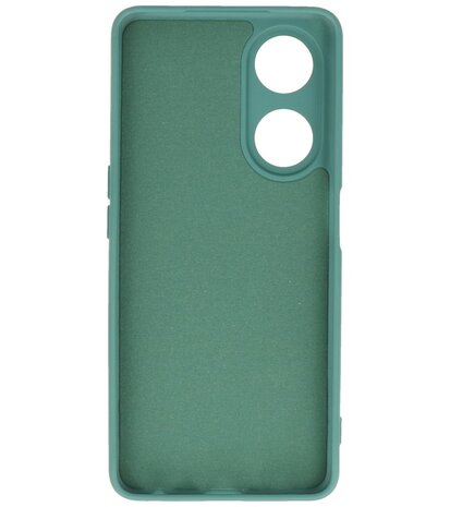 Oppo A98 5G Hoesje Fashion Backcover Telefoonhoesje Donker Groen