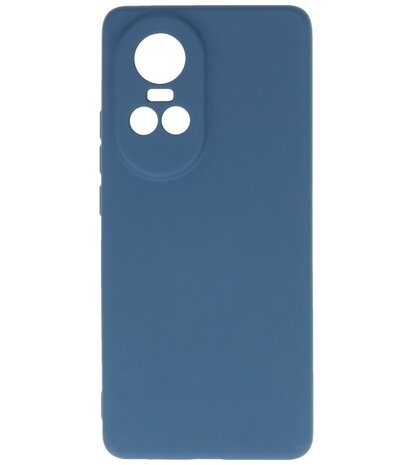 Oppo Reno 10 5G - 10 Pro 5G Hoesje Fashion Backcover Telefoonhoesje Navy