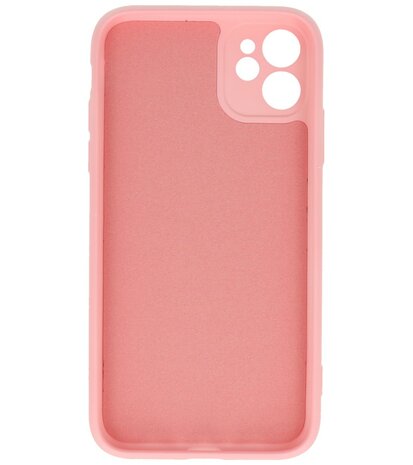2.0mm Dikke Fashion Telefoonhoesje - Siliconen Hoesje voor iPhone 11 - Roze