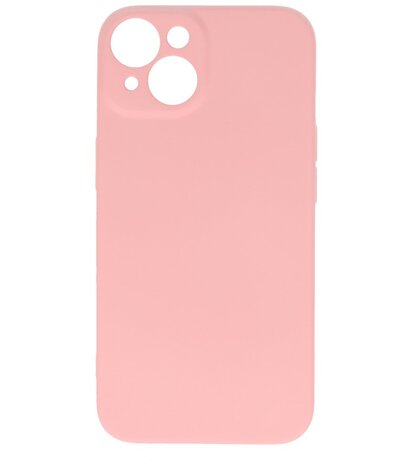 iPhone 14 Hoesje - 2.0mm Dikke Fashion Telefoonhoesje Backcover - Roze