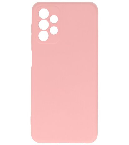 2.0mm Dikke Fashion Telefoonhoesje - Siliconen Hoesje voor Samsung Galaxy A13 4G - Roze