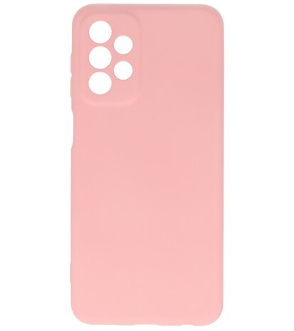 2.0mm Dikke Fashion Telefoonhoesje - Siliconen Hoesje voor Samsung Galaxy A23 - Roze