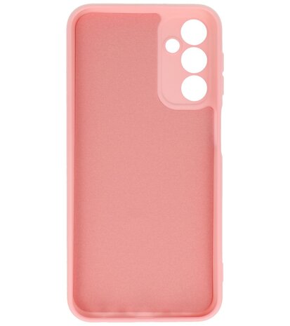 Samsung Galaxy A24 4G Hoesje - 2.0mm Dikke Fashion Telefoonhoesje Backcover - Siliconen Hoesje - Roze