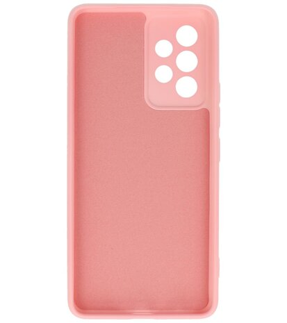 2.0mm Dikke Fashion Telefoonhoesje - Siliconen Hoesje voor Samsung Galaxy A53 5G - Roze