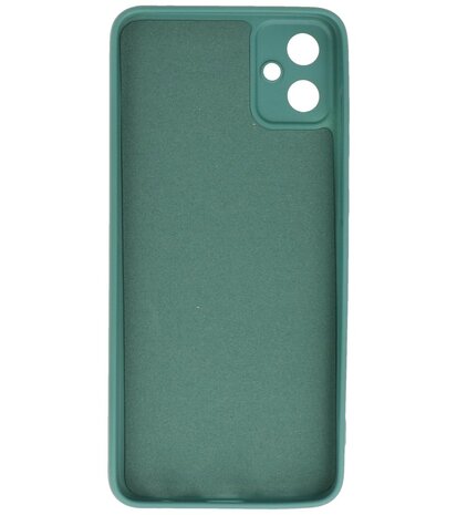 Samsung Galaxy A05 Hoesje Fashion Backcover Telefoonhoesje Donker Groen