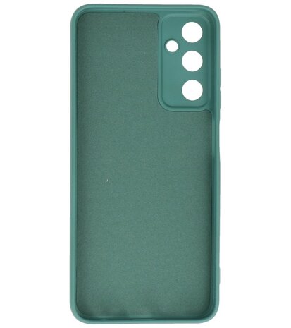 Samsung Galaxy A05s Hoesje Fashion Backcover Telefoonhoesje Donker Groen