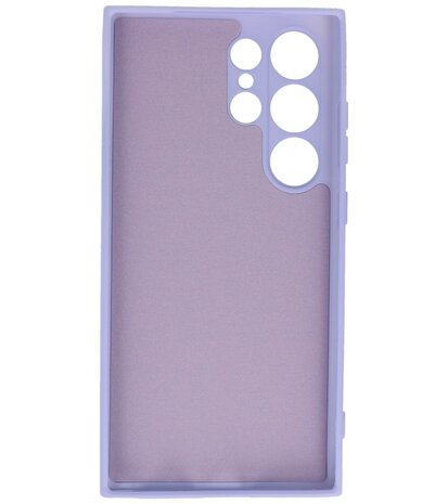 Samsung Galaxy S24 Ultra Hoesje Fashion Backcover Telefoonhoesje Paars