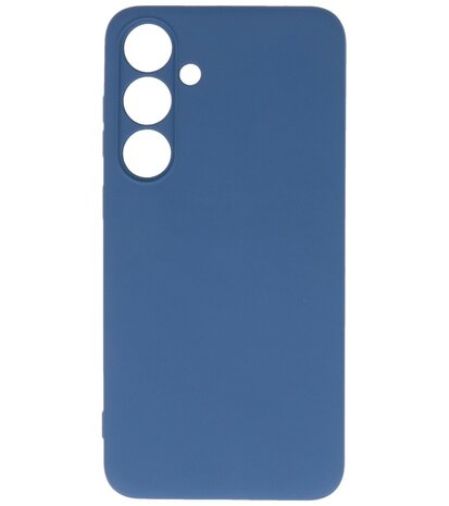 Samsung Galaxy S24 Plus Hoesje Fashion Backcover Telefoonhoesje Navy