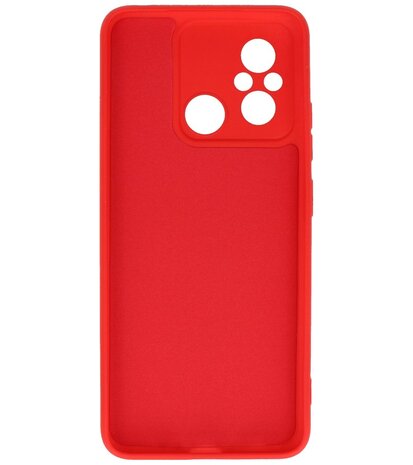 Xiaomi Redmi 12C Hoesje Fashion Backcover Telefoonhoesje Rood