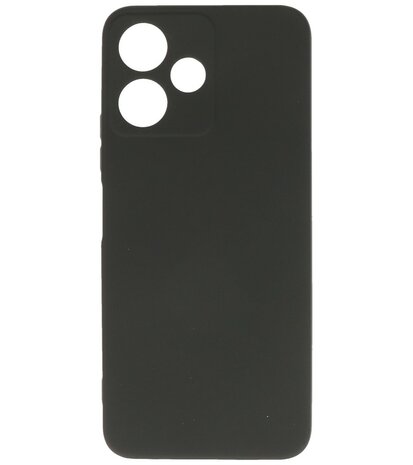 Xiaomi Redmi 12 - 12 5G Hoesje Fashion Backcover Telefoonhoesje Zwart
