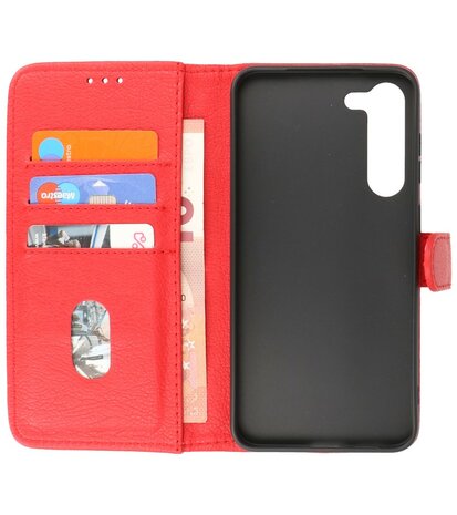 Samsung Galaxy S24 Plus Hoesje Book Case Portemonnee Telefoonhoesje - Rood