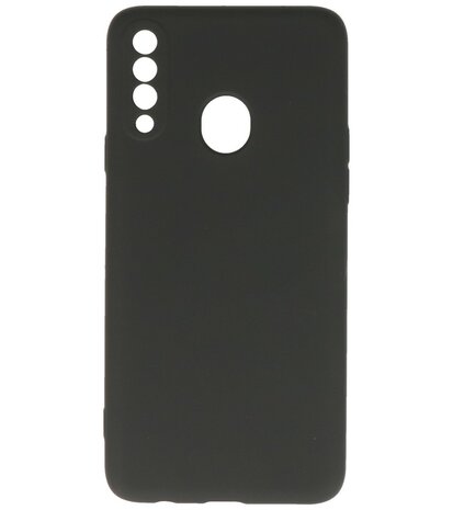 Fashion Backcover Telefoonhoesje voor Samsung Galaxy A20s - Zwart