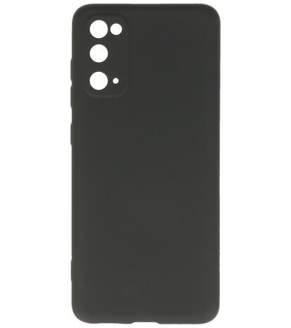 Fashion Backcover Telefoonhoesje voor Samsung Galaxy S20 - Zwart