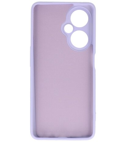 Fashion Color TPU Hoesje OnePlus Nord CE 3 Lite Paars