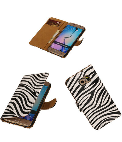 Samsung Galaxy Grand Max Zebra Booktype Wallet Hoesje