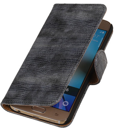 Samsung Galaxy S6 Hoesje mini Slang - Grijs