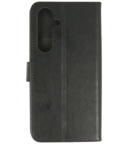 Samsung Galaxy S24 & S25 Hoesje Book Case Portemonnee Telefoonhoesje - Zwart