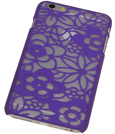 Apple iPhone 6 Plus - Lotus Hardcase Hoesje Paars