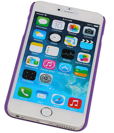 Apple iPhone 6 Plus - Lotus Hardcase Hoesje Paars