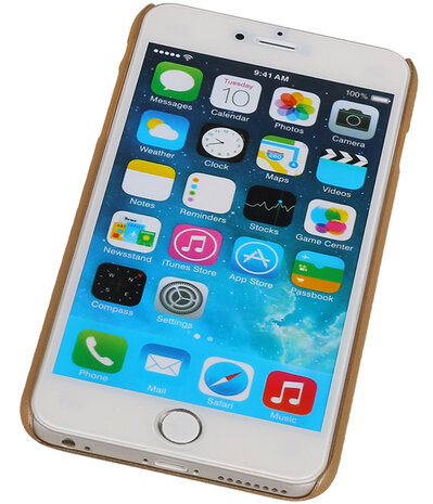 Apple iPhone 6 - Brocant Hardcase Hoesje Goud