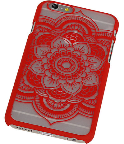 Apple iPhone 6 - Roma Hardcase Hoesje Rood