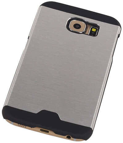 Lichte Aluminium Hardcase Samsung Galaxy S6 G920F Zilver