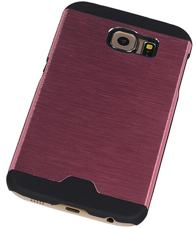 Lichte Aluminium Hardcase Samsung Galaxy S6 G920F Roze