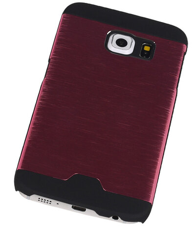 Lichte Aluminium Hardcase Samsung Galaxy S6 Edge G925 Roze