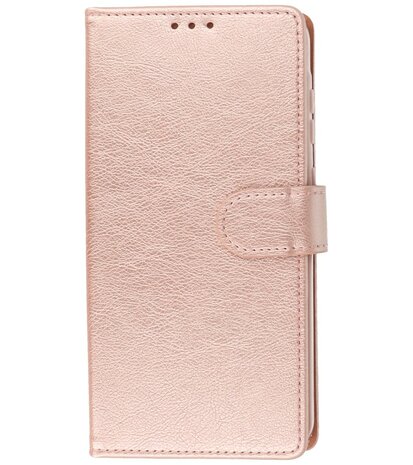 Samsung Galaxy A15 Hoesje Book Case Portemonnee Telefoonhoesje - Roze Goud