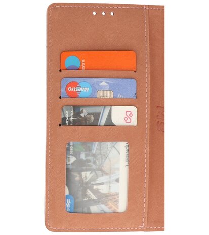 Samsung Galaxy A15 Hoesje Book Case Portemonnee Telefoonhoesje - Roze Goud