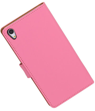 Sony Xperia Z4/Z3 Plus Booktype Wallet Hoesje Roze